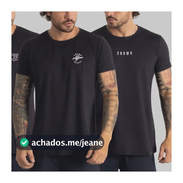 Kit 3 Camisetas Dry Fit Alta Perfomance Treino Corrida