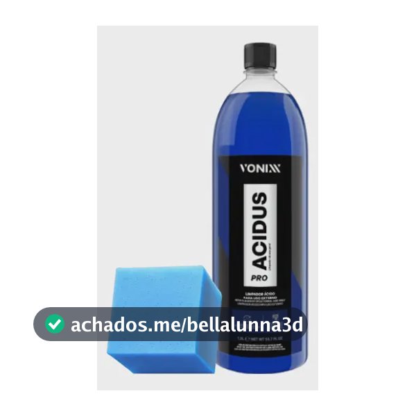 Kit Acidus Pro 1,5l Limpador Ácido Automotivo