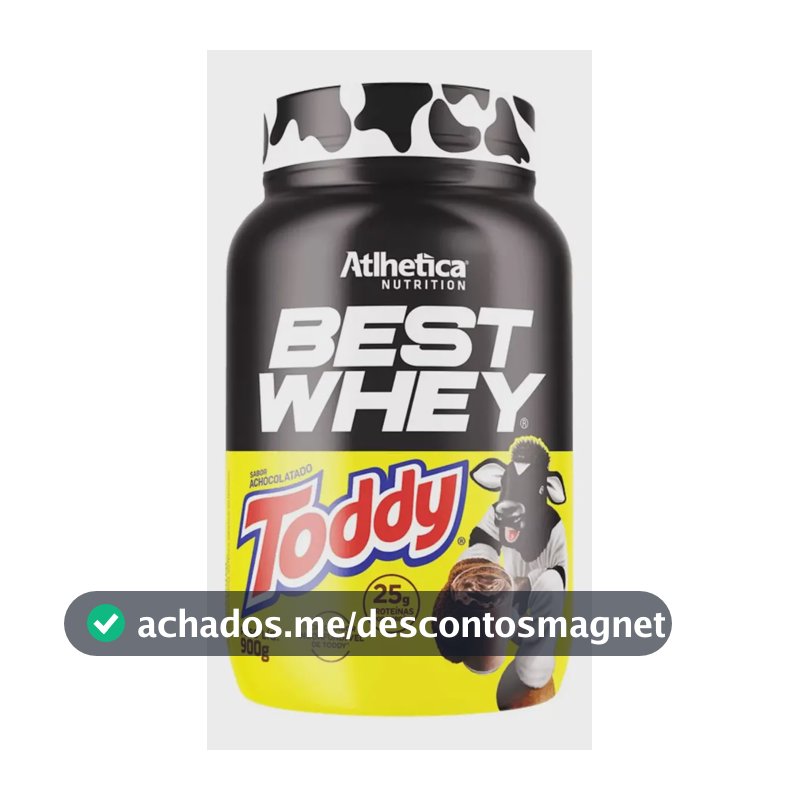 Best Whey Protein Gourmet Toddy 900g - Atlhetica Nutrition Toddy