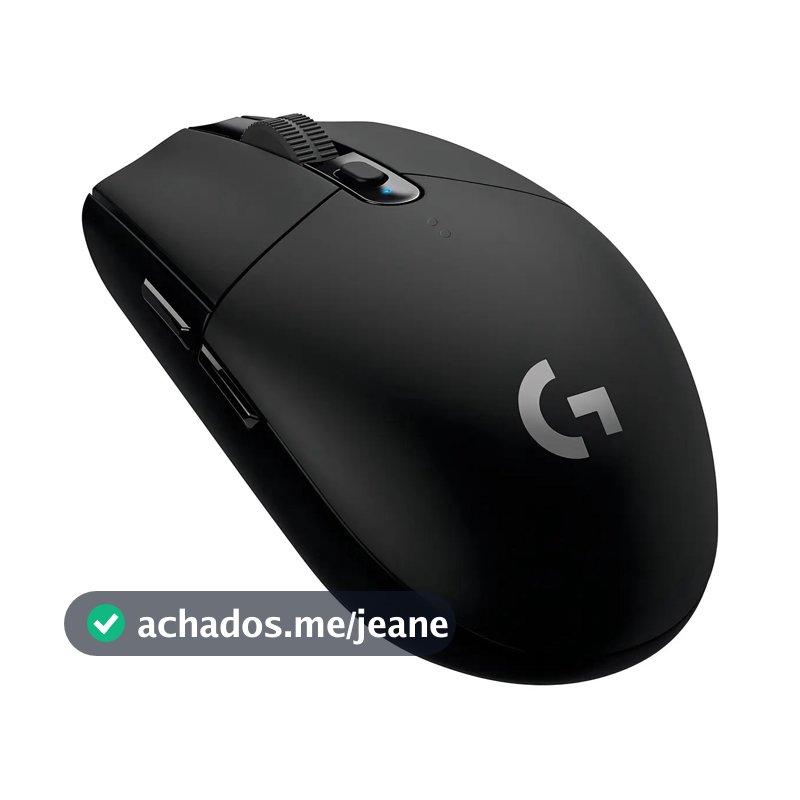 Mouse Gamer Sem Fio Logitech G Series Lightspeed G305 Preto