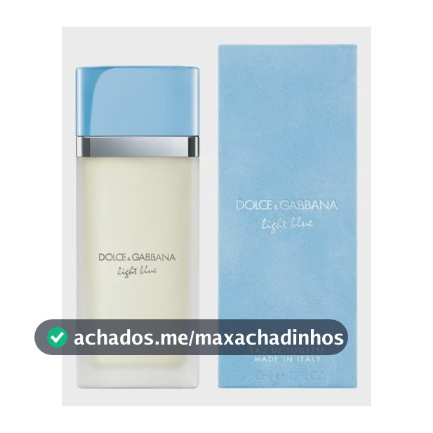 Perfume Dolce & Gabbana Light Blue Feminino Eau De Toilette 50 Ml Tradicional