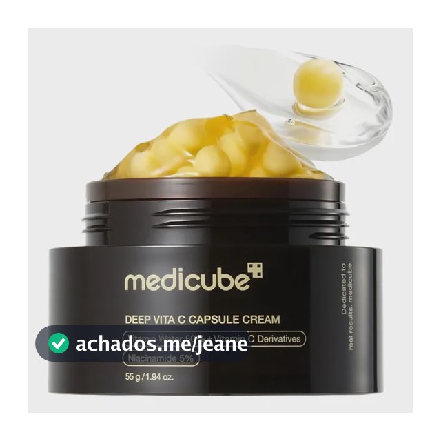 Medicube Deep Vitamin C - Hidratante Facial Golden - 55g Momento de aplicação Dia/Noite Tipo de pele Todo tipo de pele