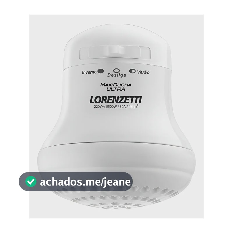 Lorenzetti Maxi Ducha Ultra Branco 5500w