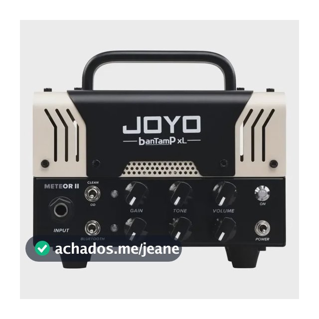 Guitarra Kmcv Joyo Meteor Ii Cabezal 20w Tubo 12ax7 Bluetoot