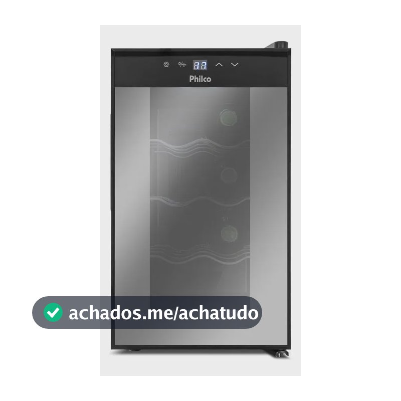 Adega Pad8 Display Eletrônico 8 Garrafas Philco