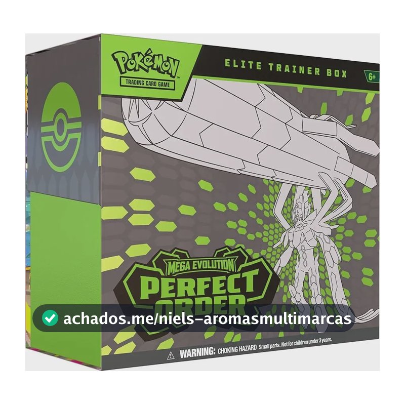 Pokémon TCG: Elite Trainer Box Perfect Order em Inglês
