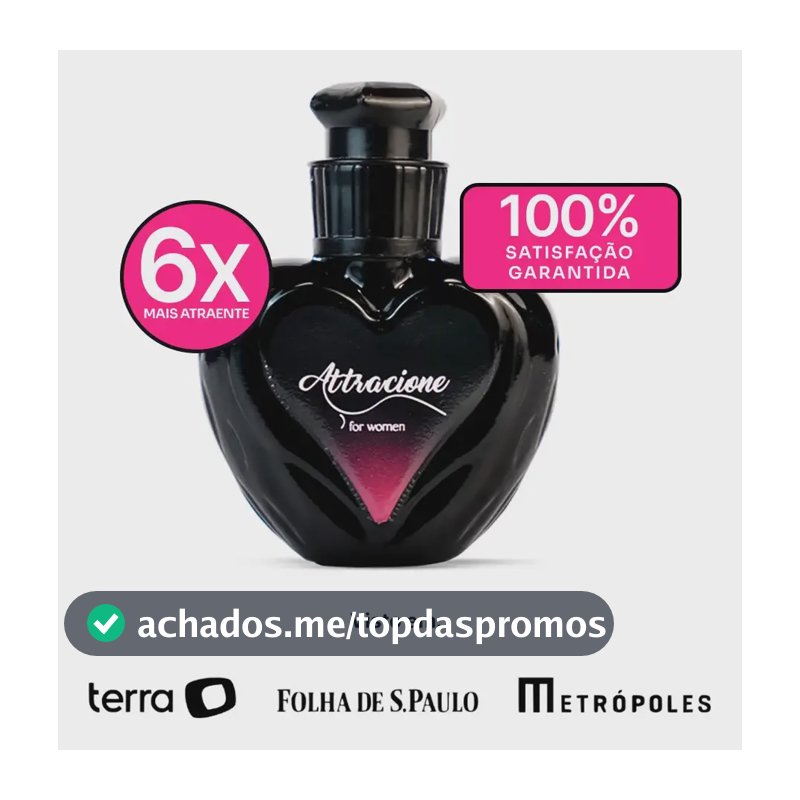 Perfume Attracione Feminino By Attracione Woman Mulher Sensual