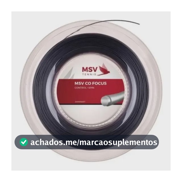 Cordas Msv Co Focus - 200 Metros (1,23 Mm - 1,27 Mm)
