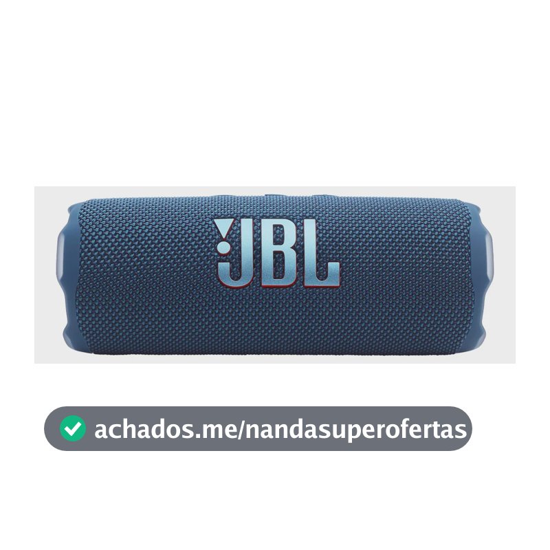 Caixa De Som Bluetooth Jbl Flip 7 Azul