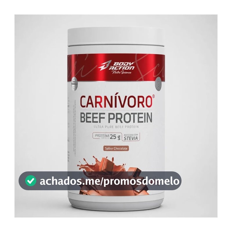 Carnivoro Beef Protein Bodyaction 900g Chocolate