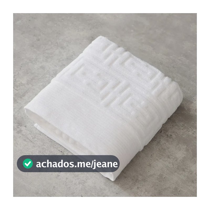 Toalha Banho Banhão Grossa Macia 500 G/m2 - 1 Peça Istambul Branco Istambul