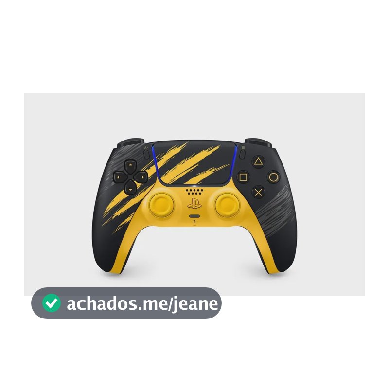 Controle sem fio DualSense - Edição Limitada Wolverine - Amarelo