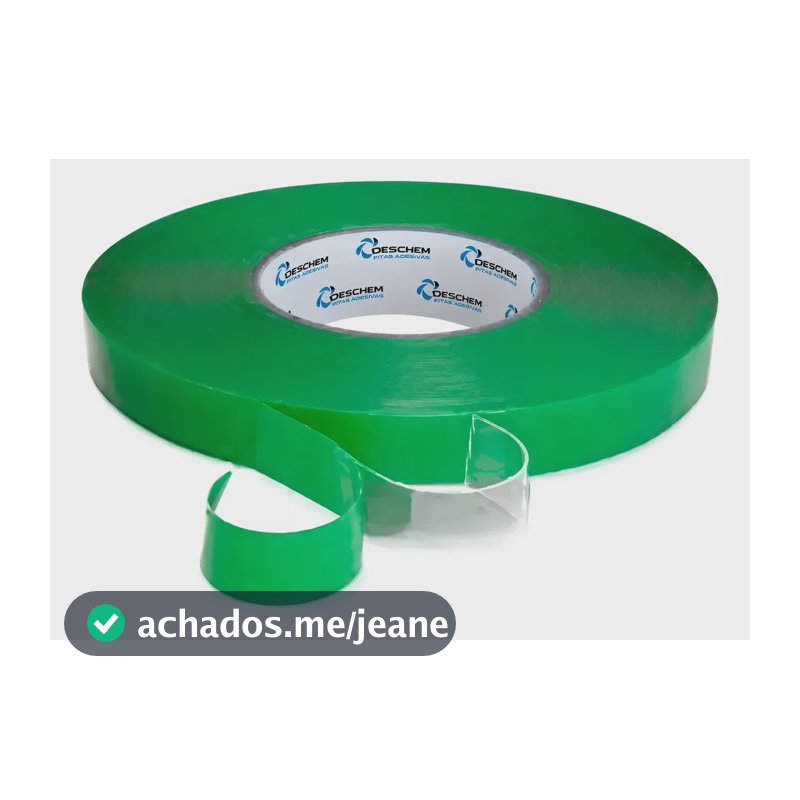 Fita Dupla Face Transparente Extra Forte 12x20 Metros - 1un