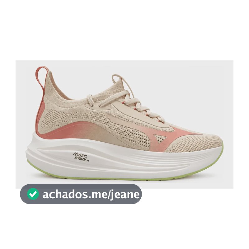 Tênis Mizuno Neo Aura Knit Corrida Original Confortável Algodao/rosa 35,0 Br