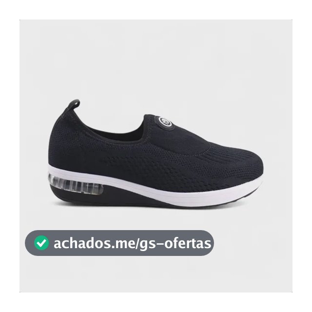 Sapato Feminino Tênis Ortopédico Esporão E Facite Original Preto 38 Br