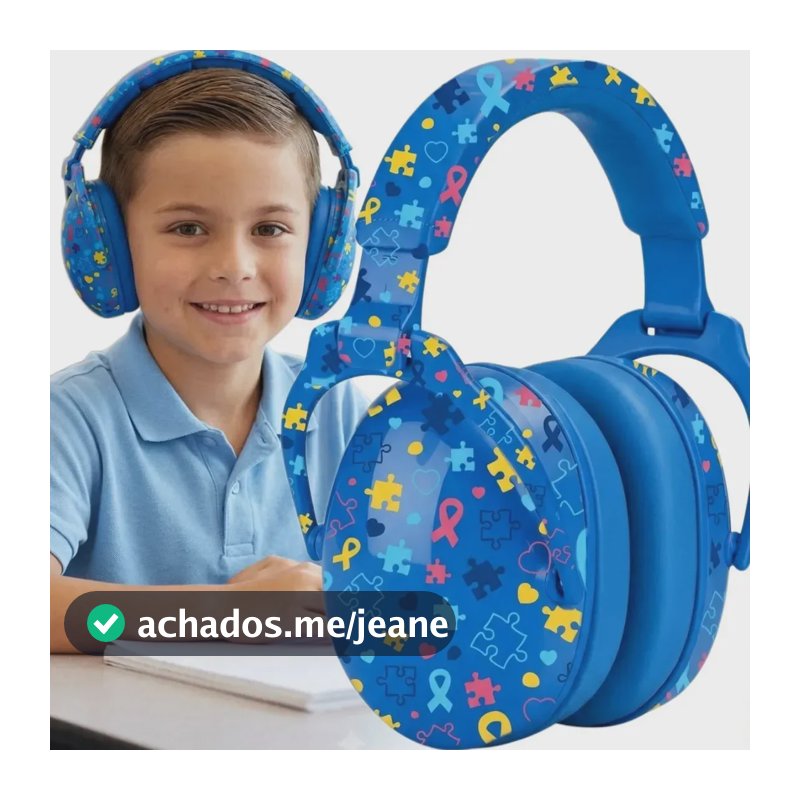 Abafador De Ruídos Blue Tea Hipersensibilidade E Tea