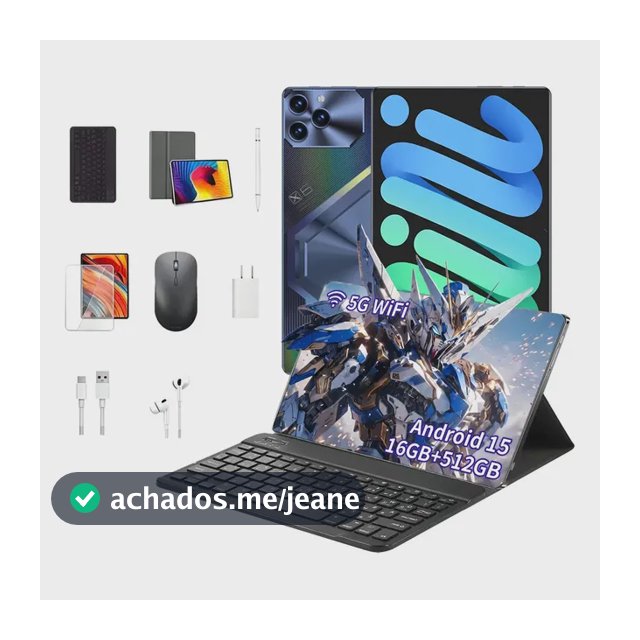 Tablet Zeeno Pad6 Pro-x De 11.6  Android 15, 16gb Ram E 512gb Com Teclado E Mouse Azul-escuro