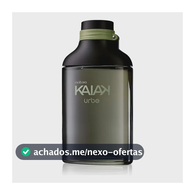 Kaiak Urbe Natura Desodorante Colônia Perfume Masculino Original 100ml