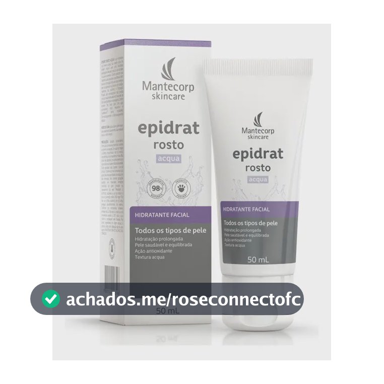 Hidratante Facial Epidrat Acqua 50ml Mantecorp Skincare Todo Tipo De Pele Dia/noite