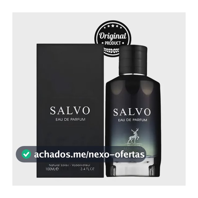 Perfume Masculino Arabe Salvo Eua De Parfum Alhmabra 100ml Original C/ Nf