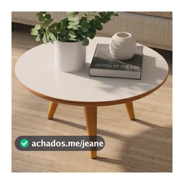 Mesa Centro Sala Madeira Mesinha Decorativa Várias Cores