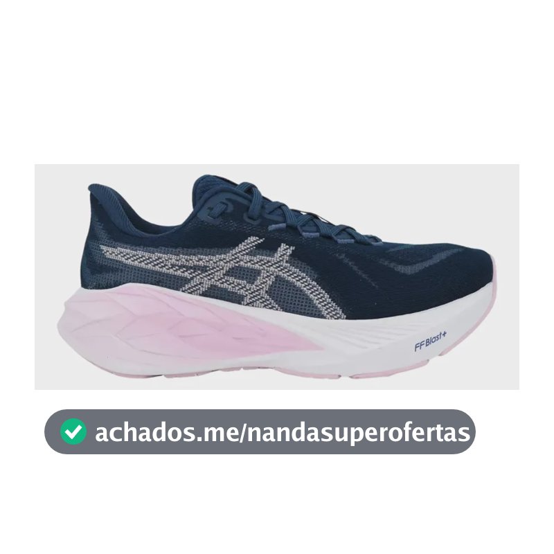 Tênis De Corrida Feminino Asics Dynablast 6 Se Original Azul/lilás Liso 35