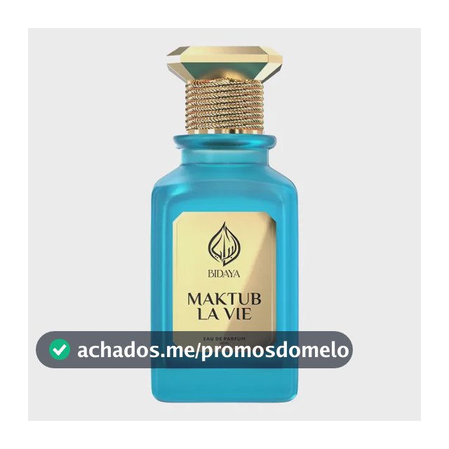 Perfume Árabe Maktub La Vie Bidaya Eau De Parfum 100ml Unisex