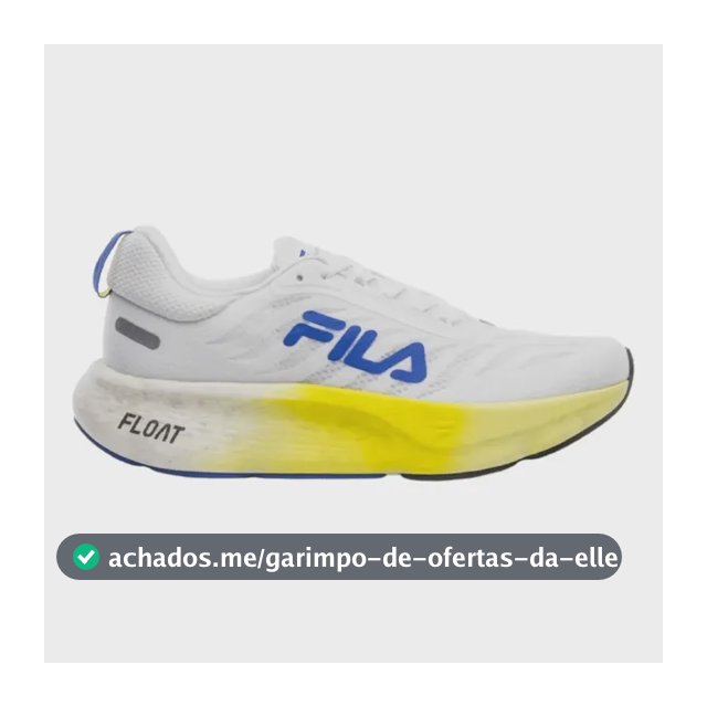 Tênis Fila Float Maxxi 2 - Branco/limao/azul Royal