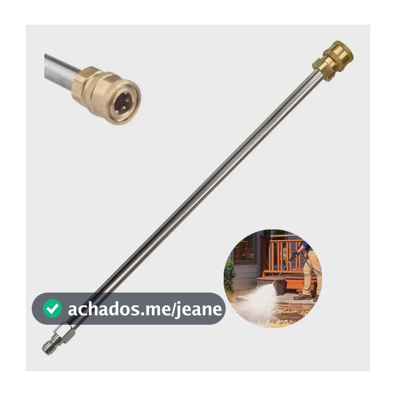 Tubeira Lança Extensora 60cm Engate Rápido Para Limpador