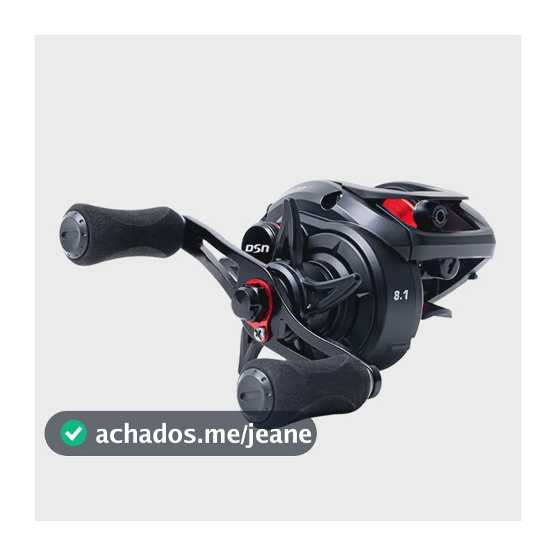 Carretilha de Pesca Akame 10 Rolamentos by Fábio Baca Direita - Daisen