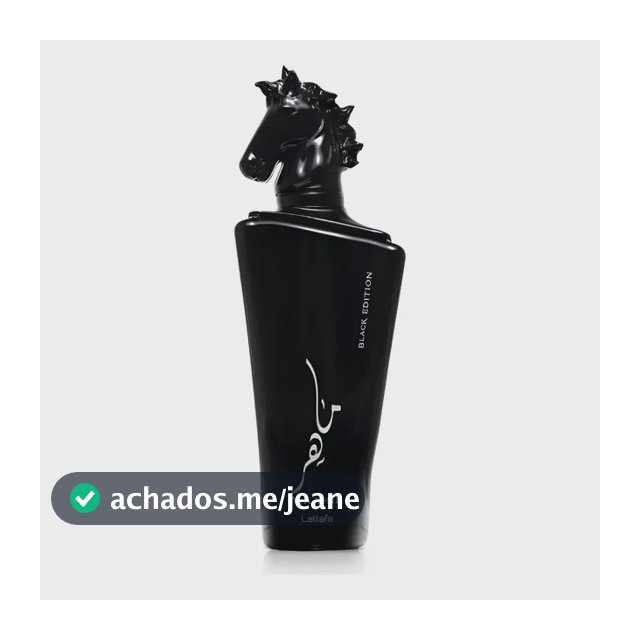 Perfume Lattafa Maahir Black Eau De Parfum 100ml