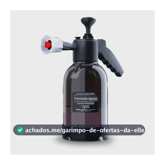 Pulverizador Snow Foam Alta Pressão 2L para Limpeza Automotiva e Jardim Com 3 Bicos