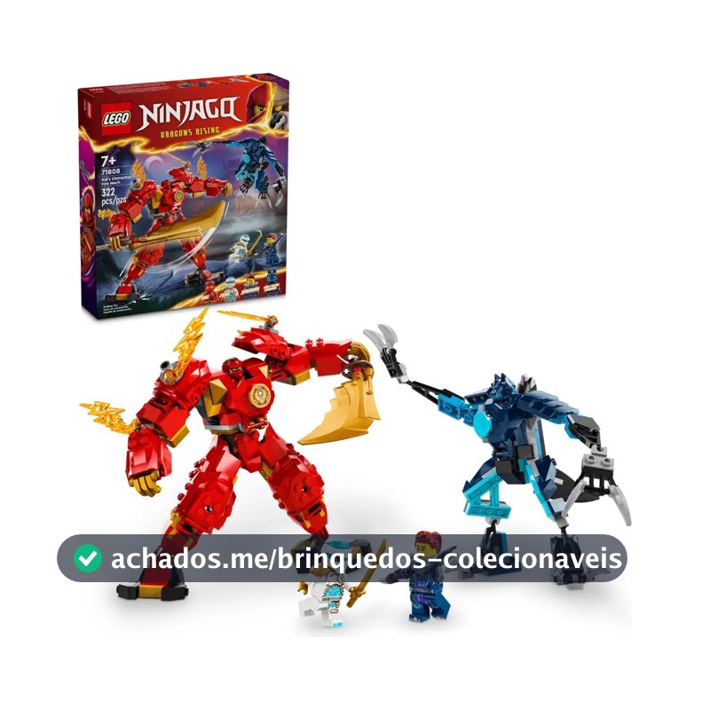 LEGO Ninjago Robô Elemental do Fogo do Kai 71808
