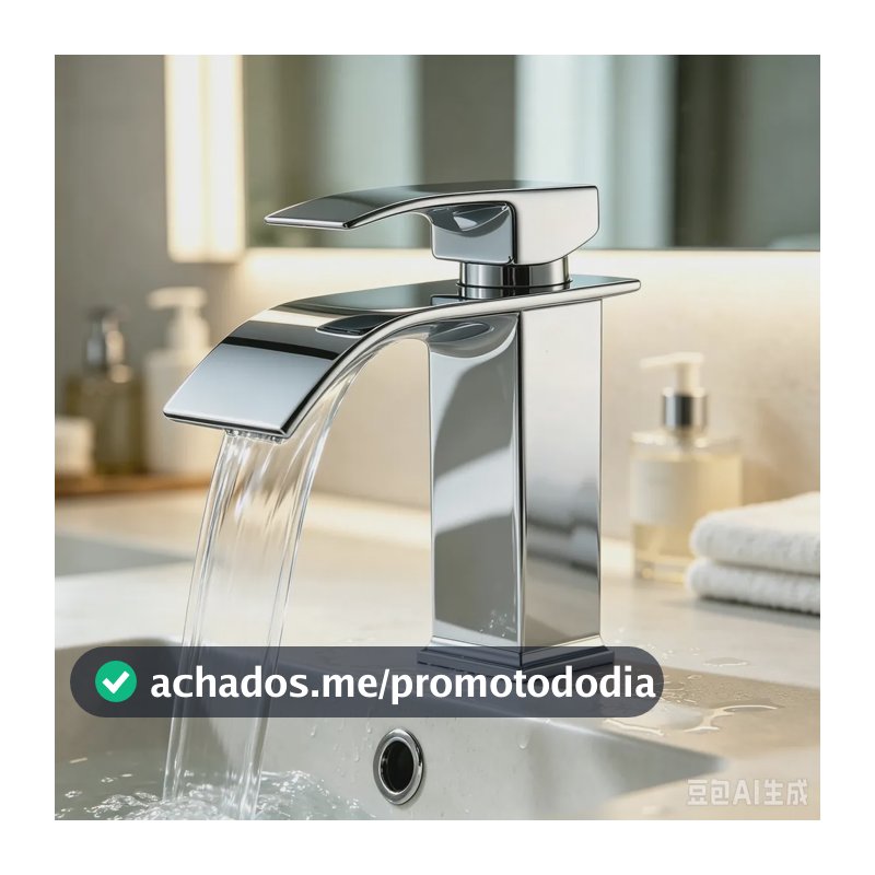 Torneira Para Banheiro Monocomando Misturador lavatórios Cor Cromada Acabamento Brilhante 304 Aço Inoxidável Yesop Y-097