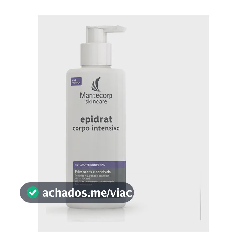 Hidrante Corporal Epidrat Corpo Intensivo Com 450ml Mantecorp