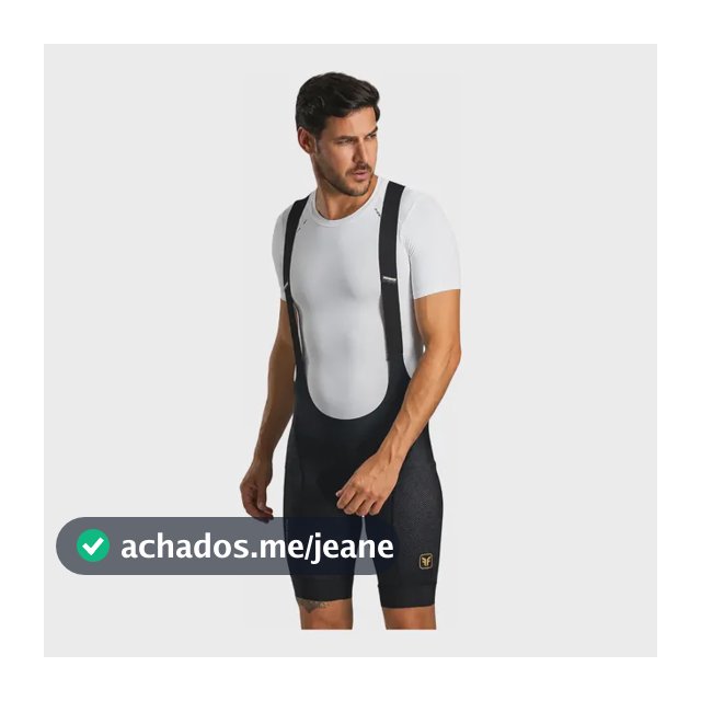 Bretelle Ciclismo Masculino Free Force Performance Novo