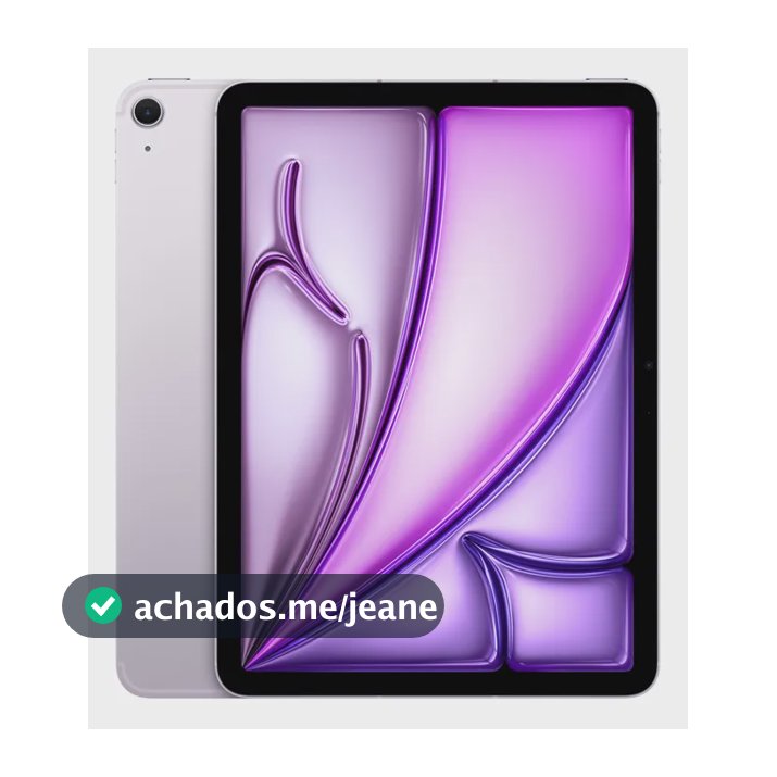 iPad Air de 13 polegadas Wi‑Fi + Cellular 128 GB – Roxo - Distribuidor Autorizado