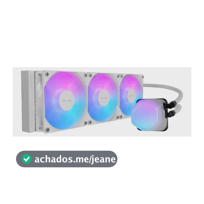 Water Cooler Elite Liquid 36cm Branco Argb (cooler Master) Branco
