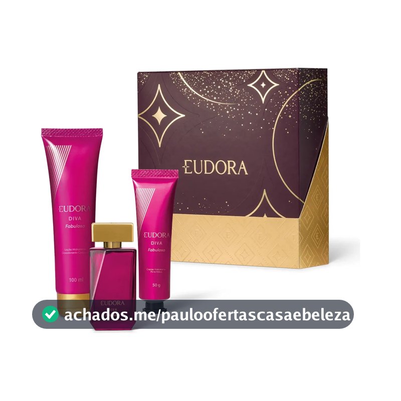 Kit Eudora Diva Fabulosa (3 Produtos)