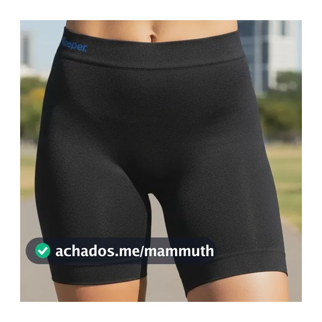 Bermuda Térmica Anti Assadura Feminina Shorts Esporte Novo