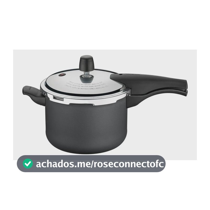 Panela de Pressão Tramontina 4,5L Vancouver Effect Preto 20591/420
