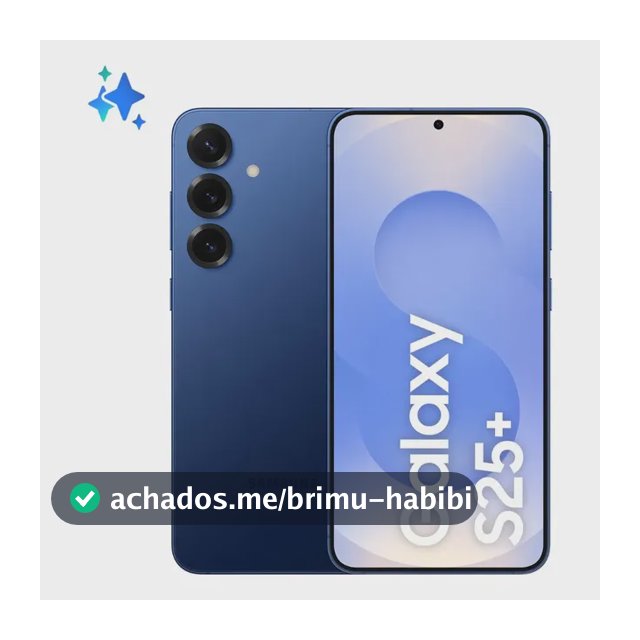 Samsung Galaxy S25+ 5g, 256gb, 12gb, Câmera Tripla - Azul marinho