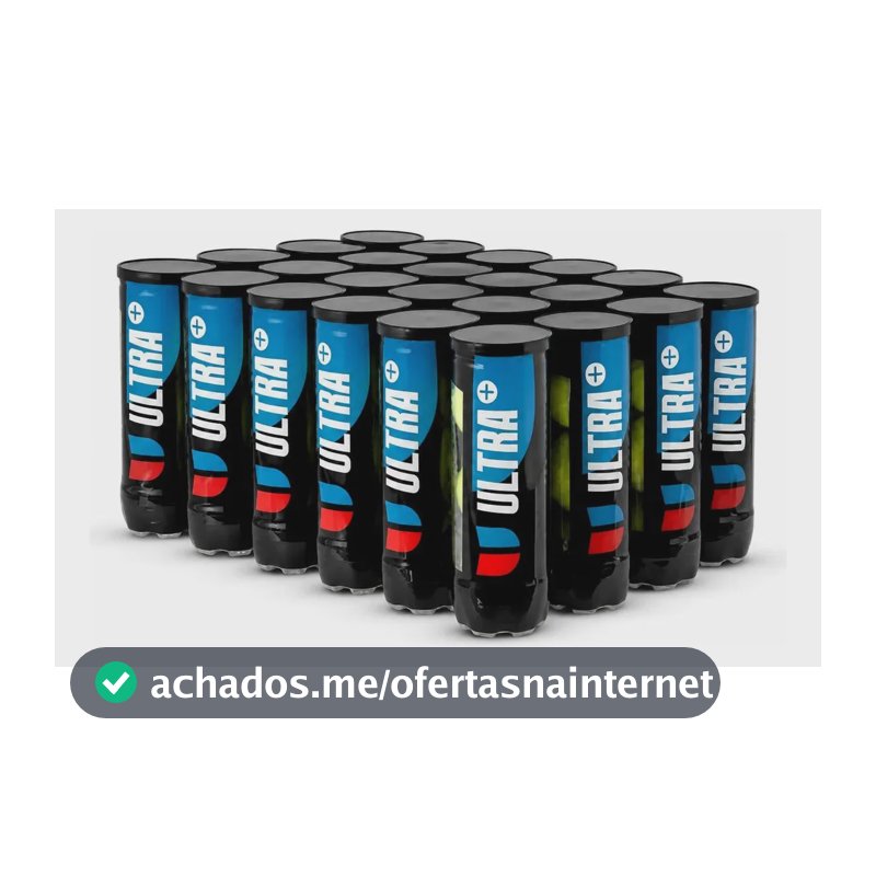 Bola De Tênis Ultra+ - Caixa Com 24 Tubos