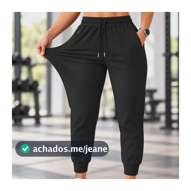 Calça Feminina Esportiva Jogger Academia Treino Fitness