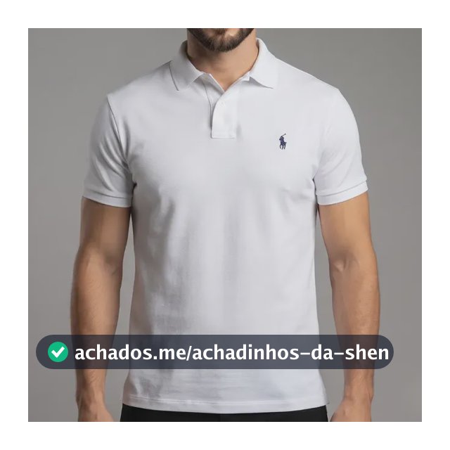 Camisa Polo Ralph Lauren Masculina Basica Algodão Piquet