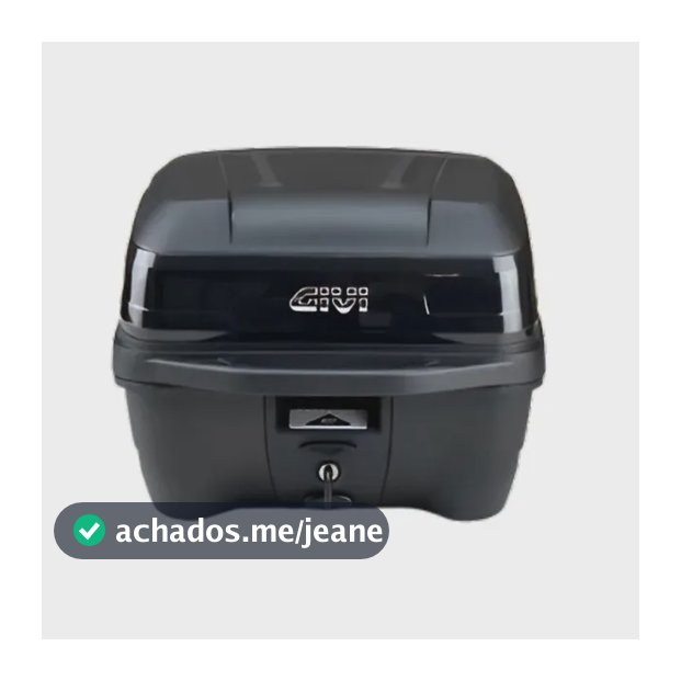 Bau Traseiro Givi T33ntbr Preto Monolock Traffic 3 De 33 Lts