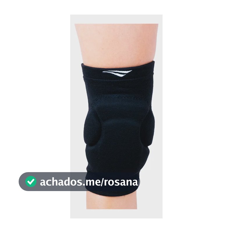 Joelheira Indoor Penalty Pro Cor Preto Tamanho G