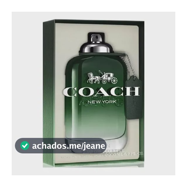 Perfume Coach Green Eau De Toilette 200 Ml Masculino