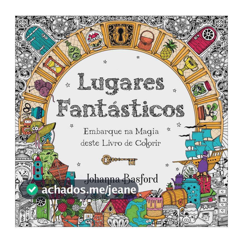 Lugares fantásticos - Basford, Johanna - Sextante - Capa Mole