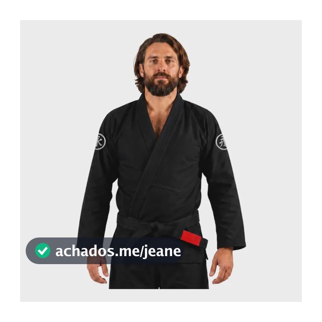 Kimono Jiu-jitsu Keiko Ultra Light Preto